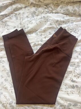 Aritzia TNAction Brown Leggings
